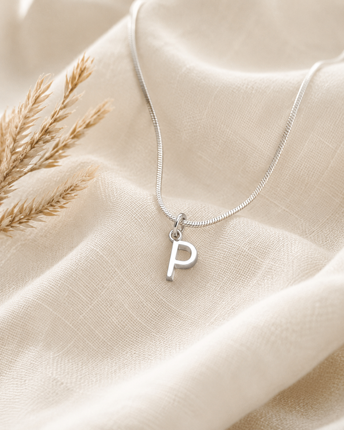 Breloque Initiale en Argent Sterling | Pendentif Lettre Personnalisée | Cadeau Bijou Monogramme Délicat